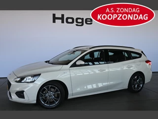 Ford Focus Wagon 1.0 EcoBoost Hybrid ST Line Business Navigatie Stuur/Stoelverwarming Inruil Mogelijk!