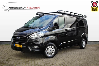 Ford Transit Custom 300 2.0 TDCI L2H1 Limited DC // Dubbele cabine | 2x Schuif | Imperiaal | Klasse 3 | Camera | Navi | CarPlay & Android Auto