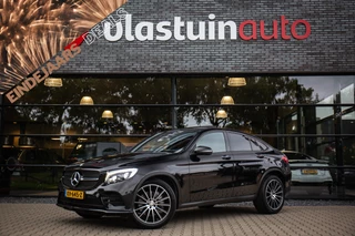 Mercedes-Benz GLC Coupé 250 4MATIC Prestige , AMG-styling, 360° camera, Burmester, schuif/kanteldak, Zwart/rood leder,