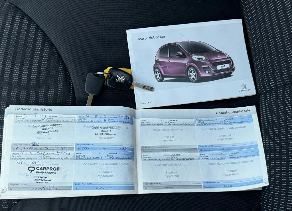 Hoofdafbeelding Peugeot 107