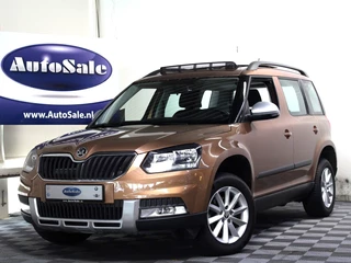 Hoofdafbeelding Škoda Yeti Škoda Yeti Outdoor 1.4 TSI DSG Adventure PANO CARPLAY NAV STOELVW CRUISE '15