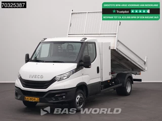 Iveco Daily 35C16 3.0L Kipper Dubbellucht 3,5t Trekhaak Navi Airco Cruise Camera Euro6 Kieper Airco Trekhaak Cruise control