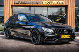Hoofdafbeelding Mercedes-Benz C-Klasse Mercedes-Benz C-klasse Estate AMG 63 S Burmester Panodak Keramisch Brabus Memory HUD Keyless