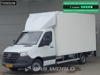Mercedes Sprinter 317 CDI Automaat Laadklep Zijdeur Bakwagen Navi Airco Cruise MBUX Euro6 Meubelbak Koffer 21m3 Airco Cruise control
