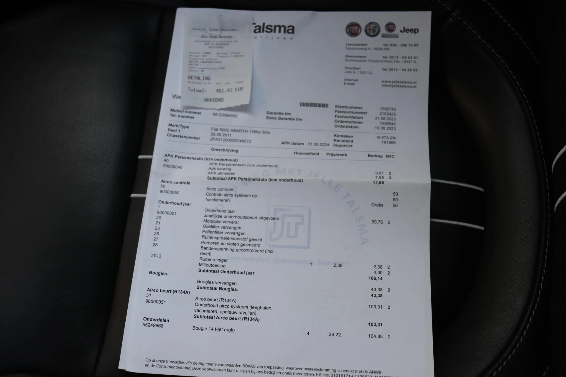 Hoofdafbeelding Fiat 500