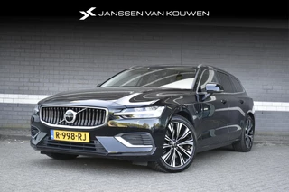 Volvo V60 2.0 T6 Plug-in hybrid AWD Plus Bright / Trekhaak / Leder / Stuur + Stoelverwarming / Navigatie / Camera