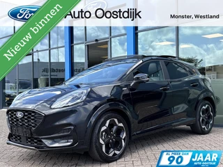Ford Puma 1.0 EcoBoost Hybrid ST-Line X 155PK Automaat Afn. Trekhaak Panodak Winterpack Adaptieve Cruise Camera B&O Keyless Matrix-LED Climate Privacy Glass *Full-Options*
