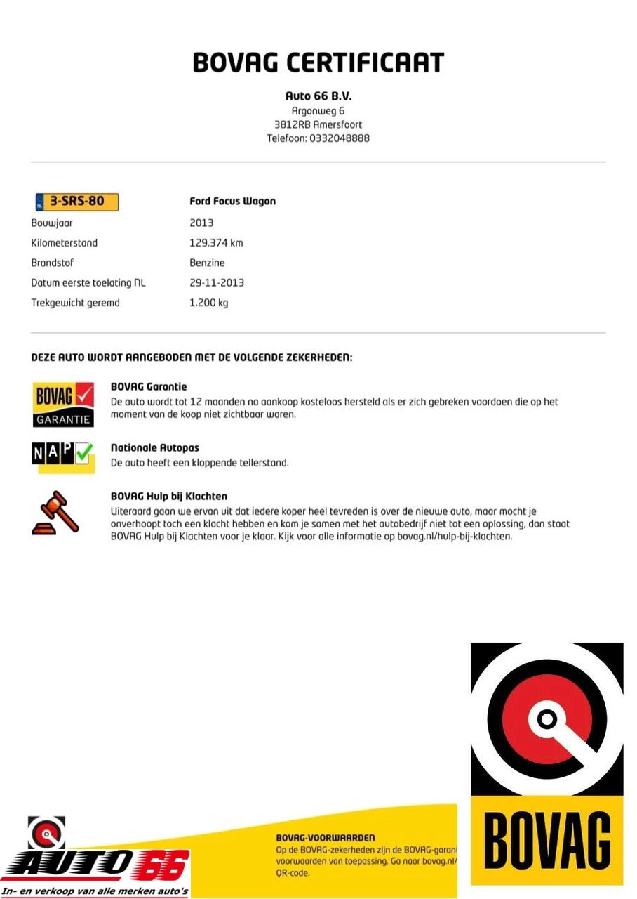 Hoofdafbeelding Ford Focus