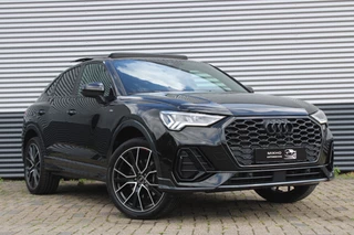 Audi Q3 Sportback 45 TFSI e 3x S-Line | Panoramadak| Camera | Black optik | Dode hoek | Stoelverwarming | Lane Assist |
