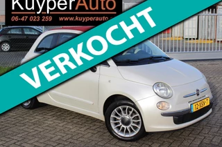 Fiat 500 C 0.9 TwinAir Lounge cabrio ,,nap,, lage km rijklaar prijs 2e eig,