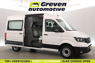 Volkswagen Crafter 2.0 TDI 140PK L3H3 | DC | 6 Zits | 3000kg Trekgew. | Airco | Cruise | Camera | Carplay | Parkeersens.