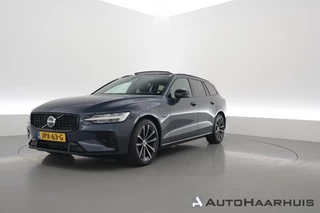 Volvo V60 2.0 T6 Plug-in hybrid AWD Plus Dark | S/K-dak | Harman/Kardon | Memory | Stoel-stuur-ruitverw. | 360*+PDC | Adapt. Cruise | Elek. Klep | 18'' | LED V