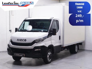 Hoofdafbeelding Iveco Daily Iveco Daily 35C15 150 pk Bakwagen met Deuren Dubbel lucht achter, Audio, Elek. Pakket, 3-Zits