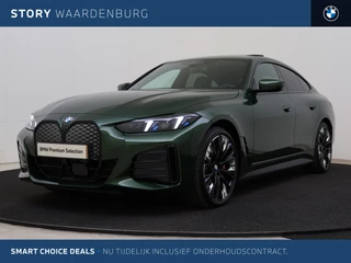 BMW i4 eDrive40 M Sport / Schuif-kanteldak / M Sportstoelen / Comfort Access / Harman Kardon / Adaptieve LED / Parking Assistant Plus