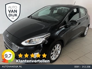 Ford Fiesta 1.0 EcoBoost Titanium AIRCO CLIMA NAVI CRUISE APP CONNECT KEYLESS CHROOM ACCENTEN PDC VELGEN ZEER NETTE AUTO