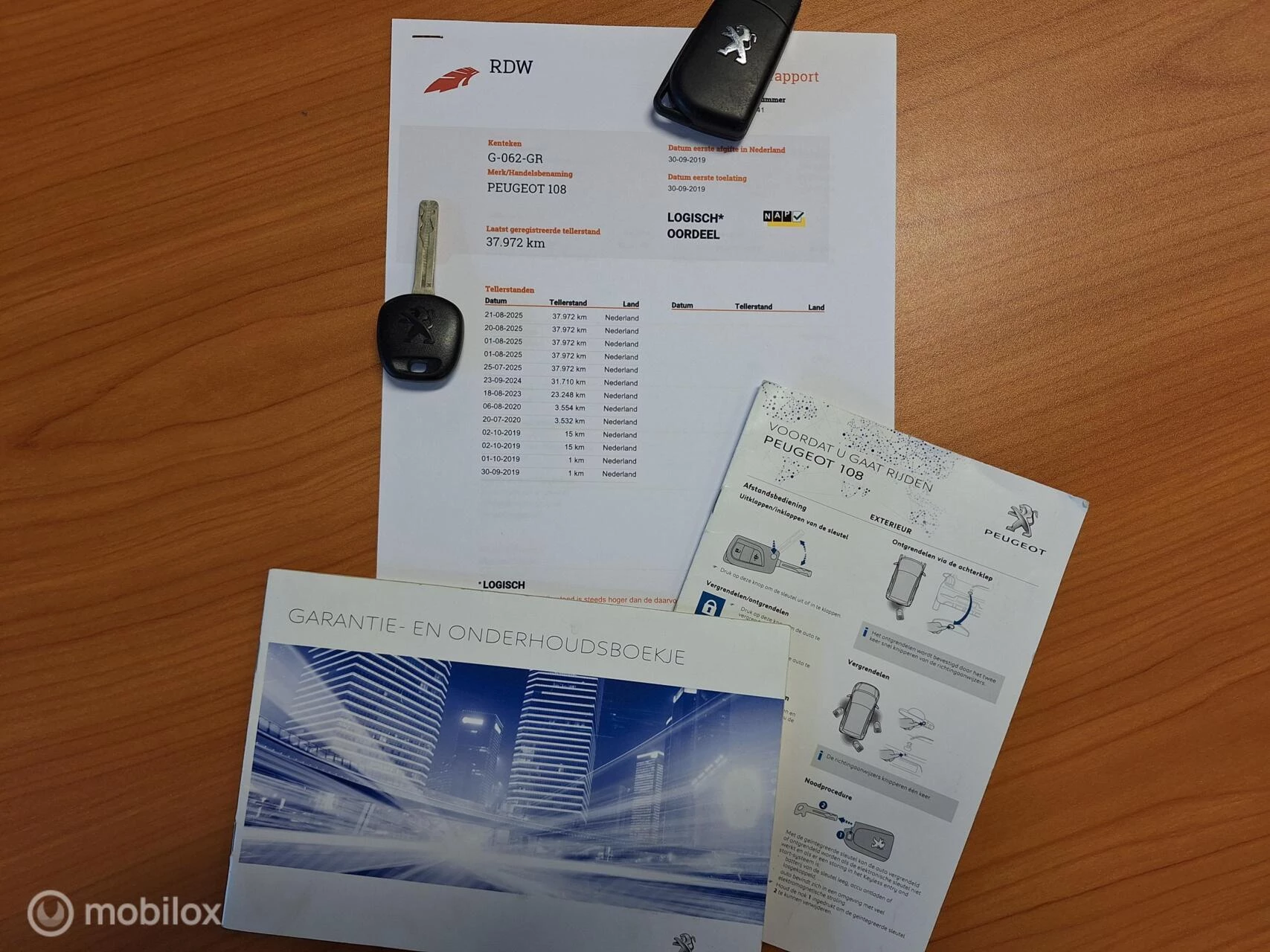 Hoofdafbeelding Peugeot 108