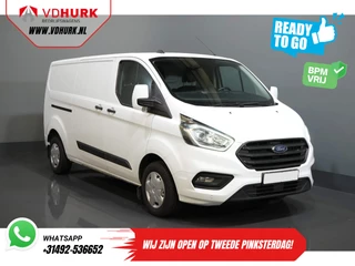 Ford Transit Custom 2.0 TDCI 130 pk L2 Trend BPM VRIJ! Ready2Go Verw.Voorruit/ PDC/ Cruise/ Airco