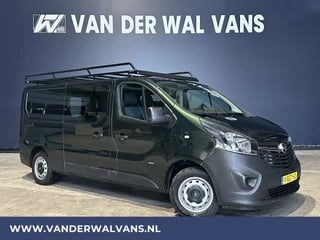 Opel Vivaro 1.6 CDTI 146pk L2H1 Euro6 Airco | 2x Zijdeur | Imperiaal | Trekhaak | Navigatie Cruisecontrol, Parkeersensoren, Bijrijdersbank