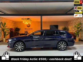 Peugeot 508 SW 1.6 PureTech GT 225PK Garantie Memory 360 Camera Massage ACC Elek Achterklep Blindspot Lane Navi Led Dab Rijklaar