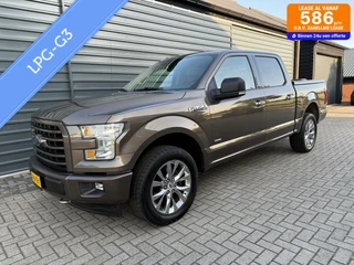 Hoofdafbeelding Ford F-150 Ford USA F150 3.5 V6 SuperCrew Leder Navi Trekhaak 3500 KG