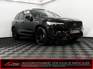 Volvo XC60 2.0 T6 Plug-in hybrid AWD Ultra Black Edition Facelift Panoramadak, Harman/Kardon, Luchtvering, Elektrische trekhaak, 360 Camera, Memory stoelen, Head-up display, 1 jaar garantie