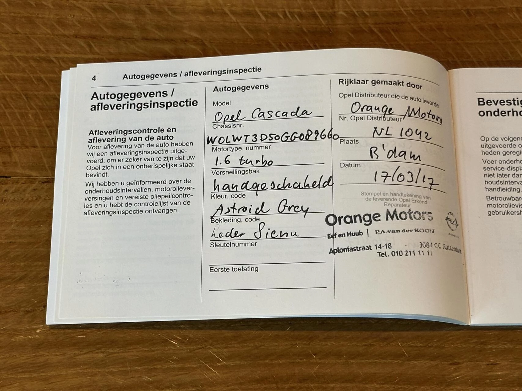 Hoofdafbeelding Opel Cascada