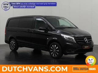 Mercedes-Benz Vito 116CDI Automaat Lang | Led | Leder | Navigatie | Multimedia | Airco | Trekhaak | 3-Zits