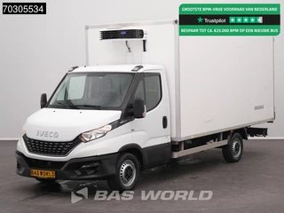 Iveco Daily 35S14 Automaat Achterdeuren Zijdeur Koelwagen Airco Cruise Parkeersensoren Euro6 Koel Koeler Koelwagen Kühl Kühler Kühlwagen Kühlkoffer Airco Cruise control