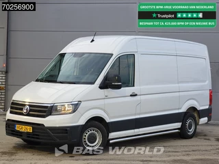 Volkswagen Crafter 140pk L3H3 Koelwagen Konvekta Airco Cruise Camera Koel Koeler Kühlwagen 9m3 Airco Cruise control