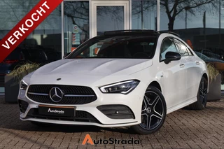 Mercedes CLA Coupé 250e AMG-Line 218pk | Cruise | Multibeam | Pano | Camera | Keyless | Memory| Sfeer | 