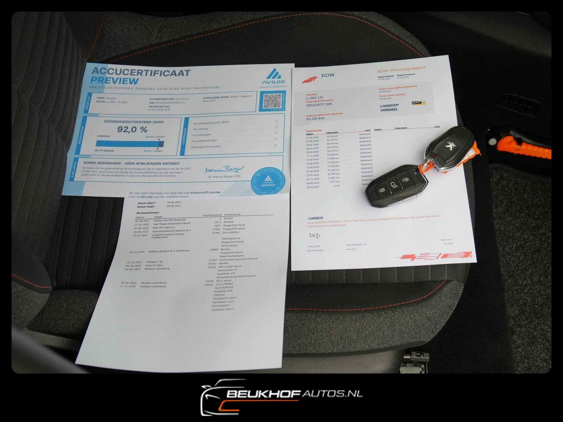 Hoofdafbeelding Peugeot e-208