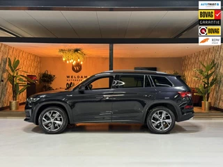 Hoofdafbeelding Škoda Kodiaq Skoda Kodiaq 2.0 TSI 4x4 Sportline Business Garantie Facelift StoelVentilatie Leder Camera StoelVW StuurVW Sfeer Off-Road Rijklaar