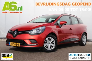 Renault Clio 0.9 TCe Zen Navigatie Bluetooth Airco Cruise Control Parkeersensor Parelmoer Rood Metallic