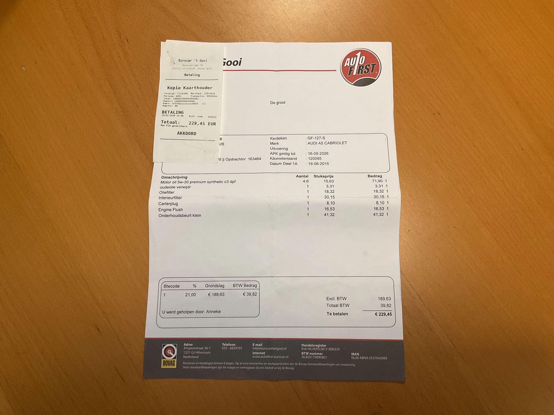 Hoofdafbeelding Audi A5