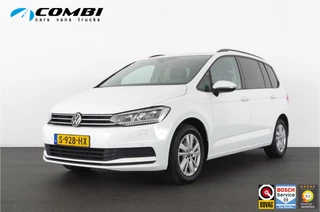 Hoofdafbeelding Volkswagen Touran Volkswagen Touran 1.5 TSI Highline 7 persoons > 150pk/DSG/Adapt.cruise/LED koplampen/Keyless entry...