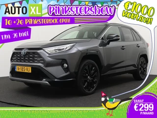 Toyota RAV4 2.5 Hybrid Bi-Tone Pano-dak H-Leder Trekhaak  Adap.Cruise JBL
