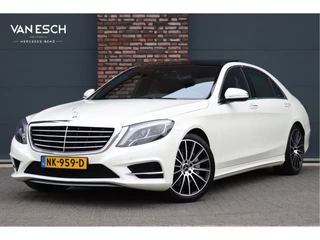 Mercedes-Benz S-Klasse 500 4MATIC Lang AMG Line | Luchtvering | Entertainment Achter | Panoramadak | Zonweringspakket | Exclusiefpakket | Stoelventilatie V+A | Soft-Close | Keyless Go | Parfumering |