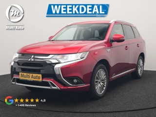 Mitsubishi Outlander 2.4 Intense Plug In Hybrid 225pk Dealer O.H. PHEV | Cruise Control | Camera | Alcantara Sporstoelen Verwarmd | Keyless | Apple Carplay | Navigatie | DAB |