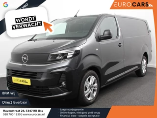 Opel Vivaro 2.0 BlueHDi 180 S&S L3 Automaat Apple Carplay /  Android Auto Parkeersensoren V+A Trekhaak Camera Navigatie Cruise Control LED koplampen houten afwerking laadruimte