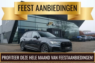 Audi Q7 60 TFSIe 455pk Competition Hybrid Panoramadak *BTW* Head-up Trekhaak elektrisch Leder Adaptive cruise DAB Carplay