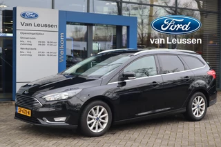 Ford Focus Wagon 125PK TITANIUM CRUISE NAVI PARK-SENSOREN WINTERPACK APPLE/ANDROID PRIVACY-GLASS LM-VELGEN