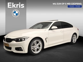 BMW 4 Serie Gran Coupe 418i | M-Sportpakket | LED | Leder | Navigatie | Schuifdak | Stoelverwarming | DAB | Alu 18 inch
