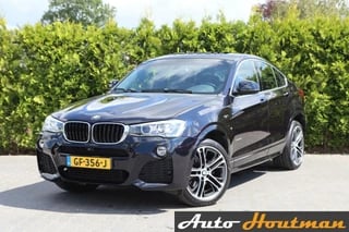 BMW X4 xDrive20i High Executive M sport 360 Camera|Leder|Pano Schuifk. dak|Xenon|Cruise|Ecc|Multif. stuurw. flippers|Dealer onderhouden