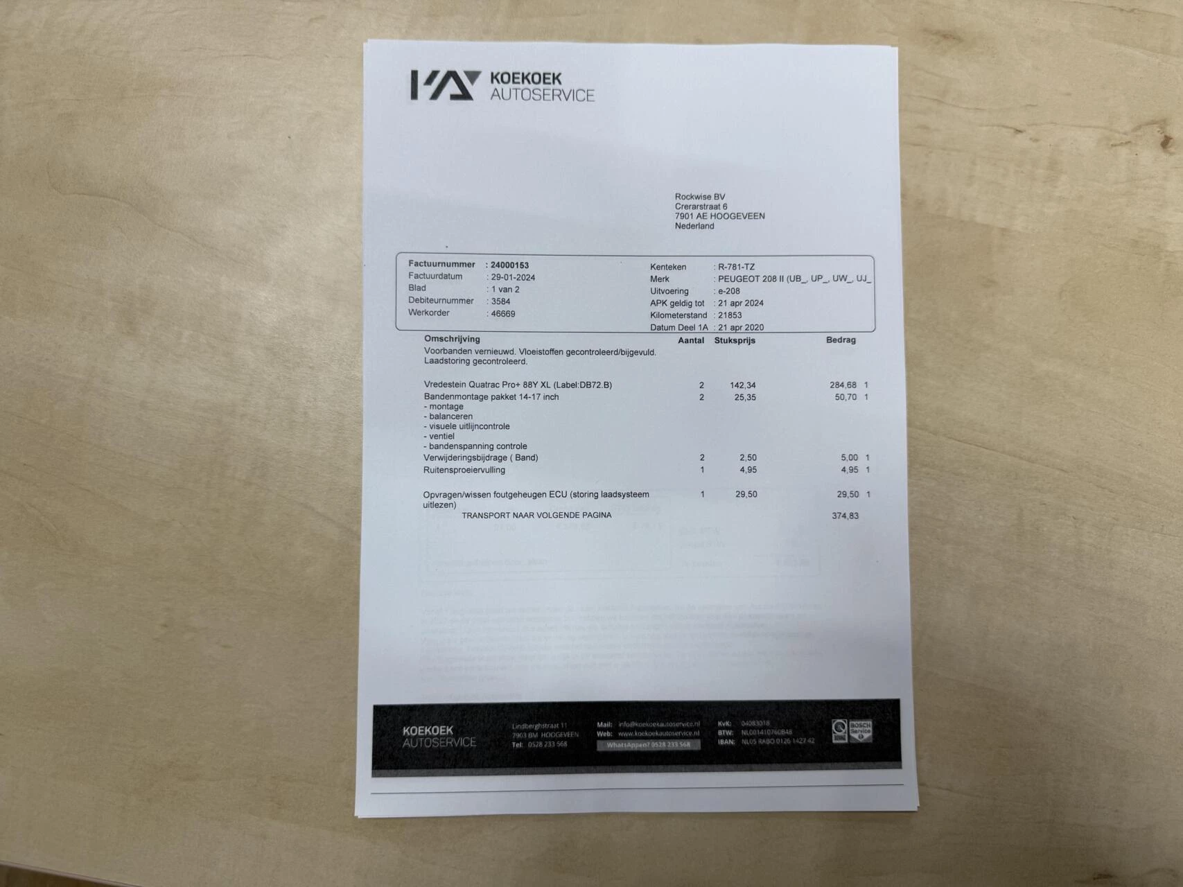 Hoofdafbeelding Peugeot e-208