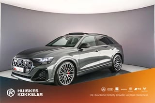 Audi Q8 60 TFSI e quattro Pro Line S Competition 490pk | Advanced onderstel | Head-Up | B&O | Trekhaak | Laser-led | Vierwielbesturing | Pano | Massage |