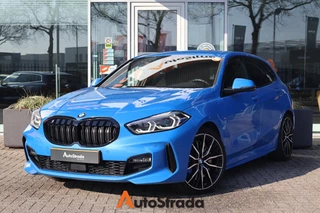 BMW 1-Serie (f40) 118i M-Sport 140PK AUT | Carplay I Misano Blue I Navi I Camera I Kuipstoel 