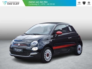 Fiat 500 C 1.0 Hybrid RED CABRIO | CAMERA | AIRCO | LICHTMETALEN VELGEN | 18.646 km!