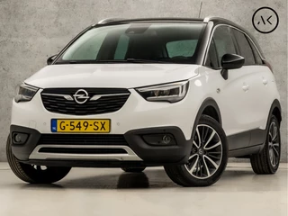 Opel Crossland X 1.2 Turbo Innovation (APPLE CARPLAY, GROOT NAVI, CLIMATE, KEYLESS, STUUR/STOELVERWARMING, LEDER, SPORTSTOELEN, 360 CAMERA, GETINT GLAS, CRUISE, NIEUWSTAAT)