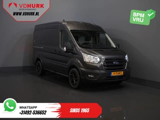 Ford Transit 350 2.0 TDCI 170 pk Aut. L2H2 18" LMV/ Carplay/ Navi/ Camera/ Inrichting/ Trekhaak/ PDC/ Cruise/ Airco