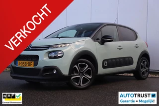 Citroen C3 1.2 PureTech Feel NIEUWE DISTRIBUTIERIEM! Mint Groen Navigatie Carplay Android Climate Cruise Control Parkeersensor Rijstrooksensor